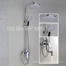 New Style Chrome Stainless Steel Square Rain Shower Head Shower